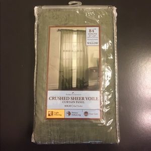 🎉Crushed Sheer Curtain Panel🎉